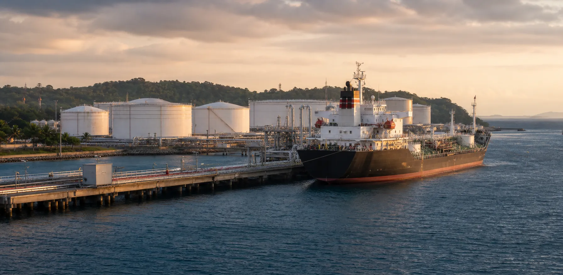 Refined petroleum products trading infrastructure
